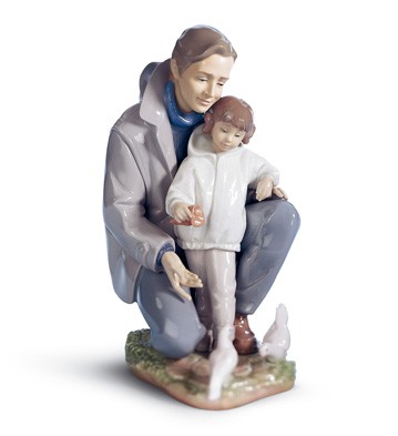 A Day With Dad Lladro Figurine