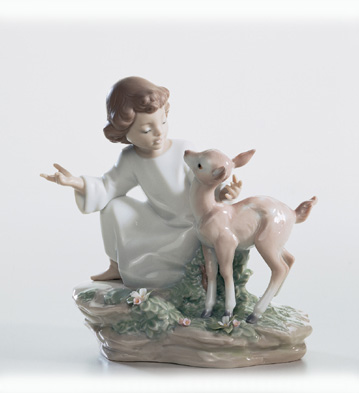 And A Little Child Shall Lead Them Lladro Figurine