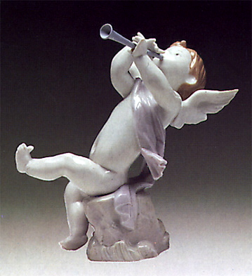Angel With Clarinet Lladro Figurine