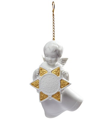 Angel With Star - Ornament (re-deco) Lladro Figurine