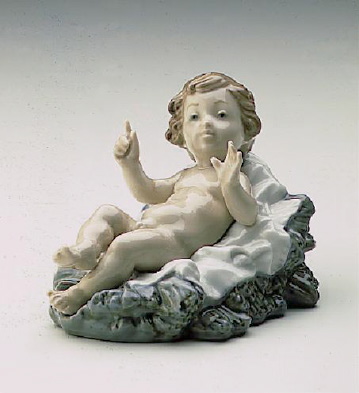 Baby Jesus-white Lladro Figurine