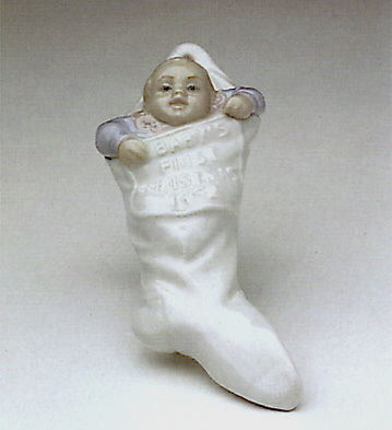 Baby's First Christmas (1992) Lladro Figurine