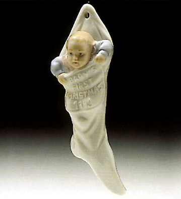 Baby's First Christmas (1993) Lladro Figurine