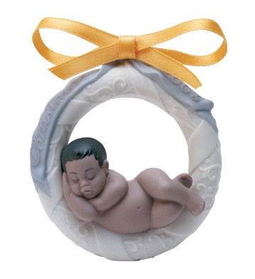 Baby's First Christmas 2003 (b.l.) Lladro Figurine
