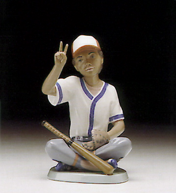 Baseball Star Lladro Figurine