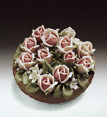 Basket Of Flowers N.6 Lladro Figurine