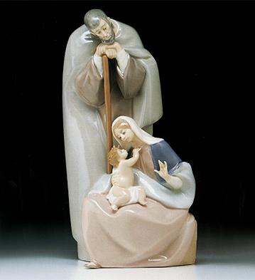 Blessed Family Lladro Figurine