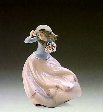 Blustery Day Lladro Figurine