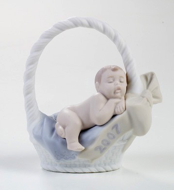 Born In 2007 (boy) Lladro Figurine