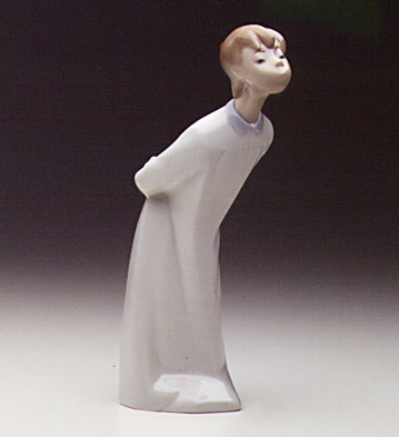 Boy Blowing Lladro Figurine