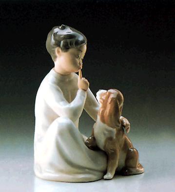 Boy With Dog Lladro Figurine