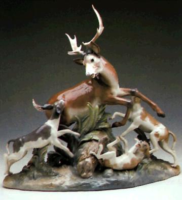 Buck Hunted (l.e.) Lladro Figurine