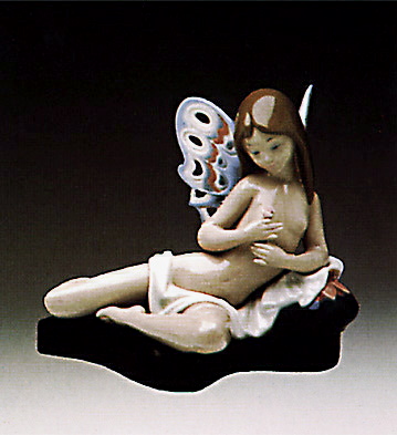 Butterfly Girl -b- Lladro Figurine