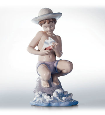 By The Seashore Lladro Figurine