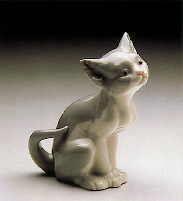 Cat Lladro Figurine