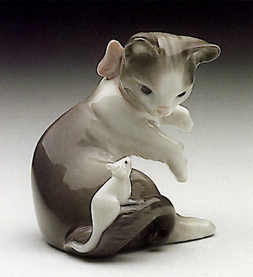 Cat And Mouse Lladro Figurine