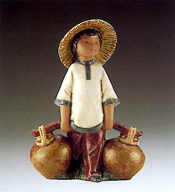 Chinese Boy Lladro Figurine