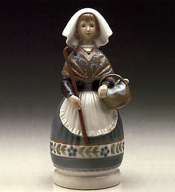 Country Girl Lladro Figurine