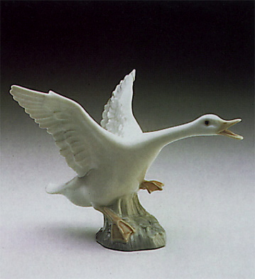 Duck Jumping Lladro Figurine