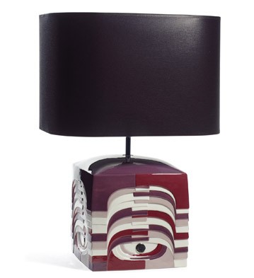 Estratos - Small Lamp -burgundy (us) Lladro Figurine
