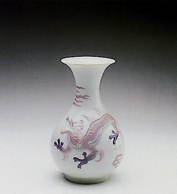 Fantasy Dragon Vase Lladro Figurine