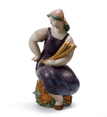 Farm Girl Lladro Figurine