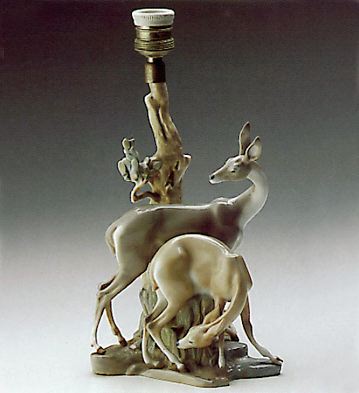 Fawns Lamp Lladro Figurine