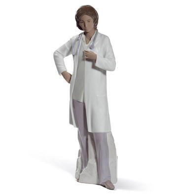 Female Doctor Lladro Figurine