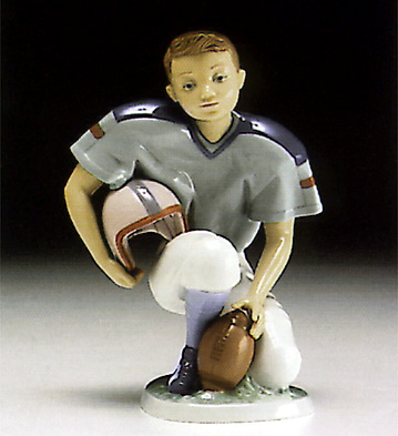 Football Player Lladro Figurine