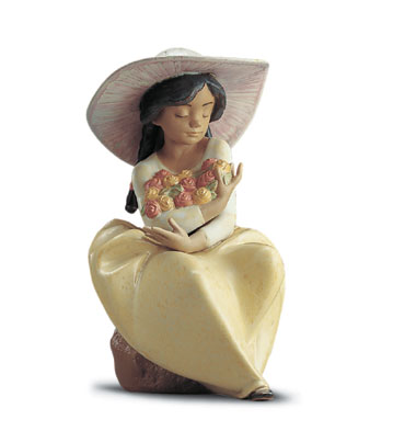 Fragrant Bouquet Lladro Figurine