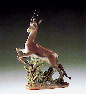 Gazelle Lladro Figurine