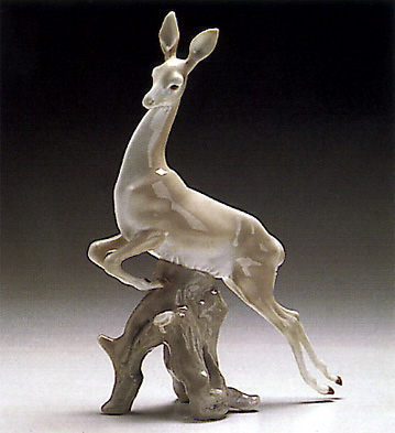Gazelle Jumping Lladro Figurine