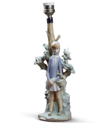 Girl (lamp) Lladro Figurine