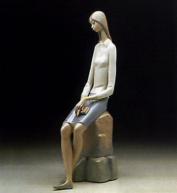 Girl Student Lladro Figurine