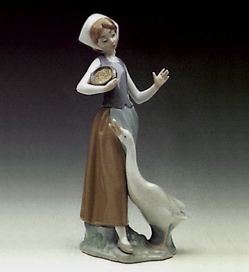 Girl With Duck Lladro Figurine