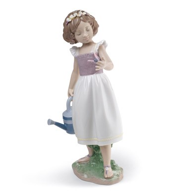 Good Morning, Butterfly Lladro Figurine