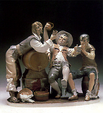 Happy Drinkers Lladro Figurine