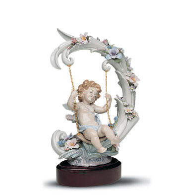 Heavenly Swing Lladro Figurine