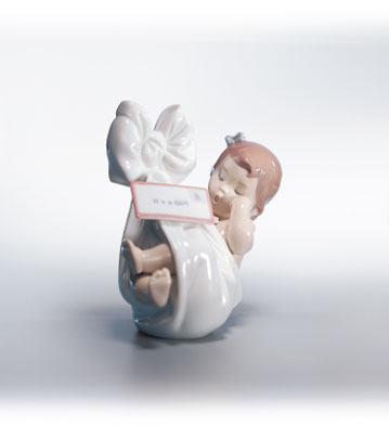 Heaven's Gift (it's A Boy) Lladro Figurine