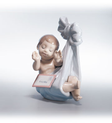 Heaven's Gift (it's A Girl) Lladro Figurine