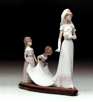 'here Comes The Bride'(b) Lladro Figurine