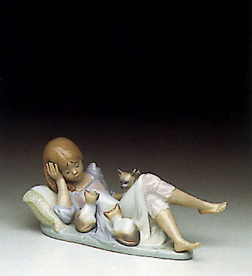 Interrupted Nap Lladro Figurine