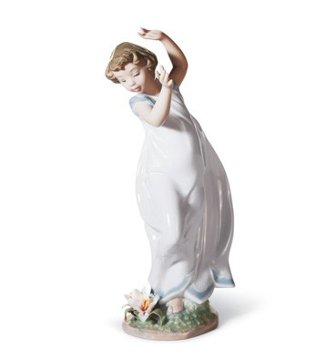 Lily, Symbol Of Purity Lladro Figurine