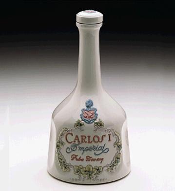 Liquor Bottle Carlos I Imperial Lladro Figurine