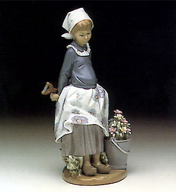 Little Dutch  Gardener Lladro Figurine