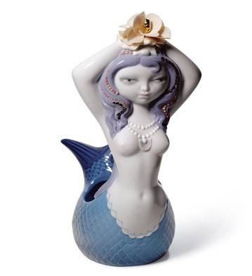 Little Mermaid (color) Lladro Figurine