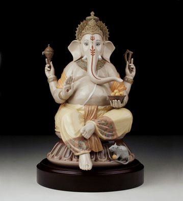 Lord Ganesha Lladro Figurine
