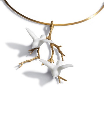 Magic Forest Pendant Necklace Lladro Figurine