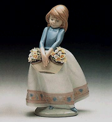 May Flowers Lladro Figurine