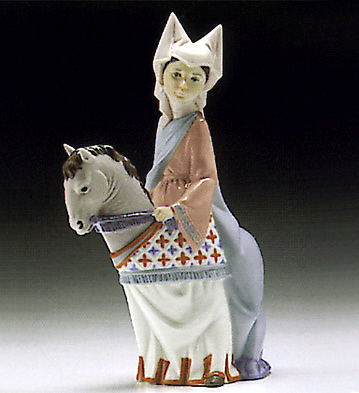 Medieval Lady Lladro Figurine